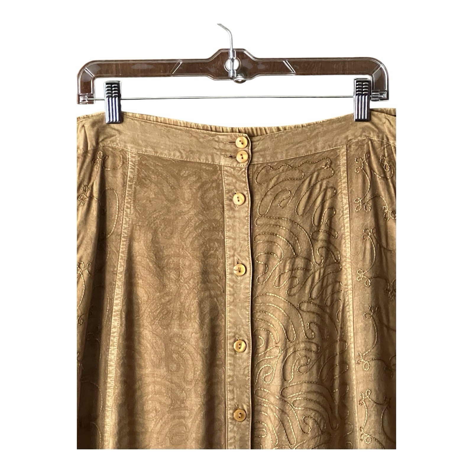 Vintage SPEEDLIMIT MPH Boho 100% Rayon 2 Piece Skirt Set. Size XL And m