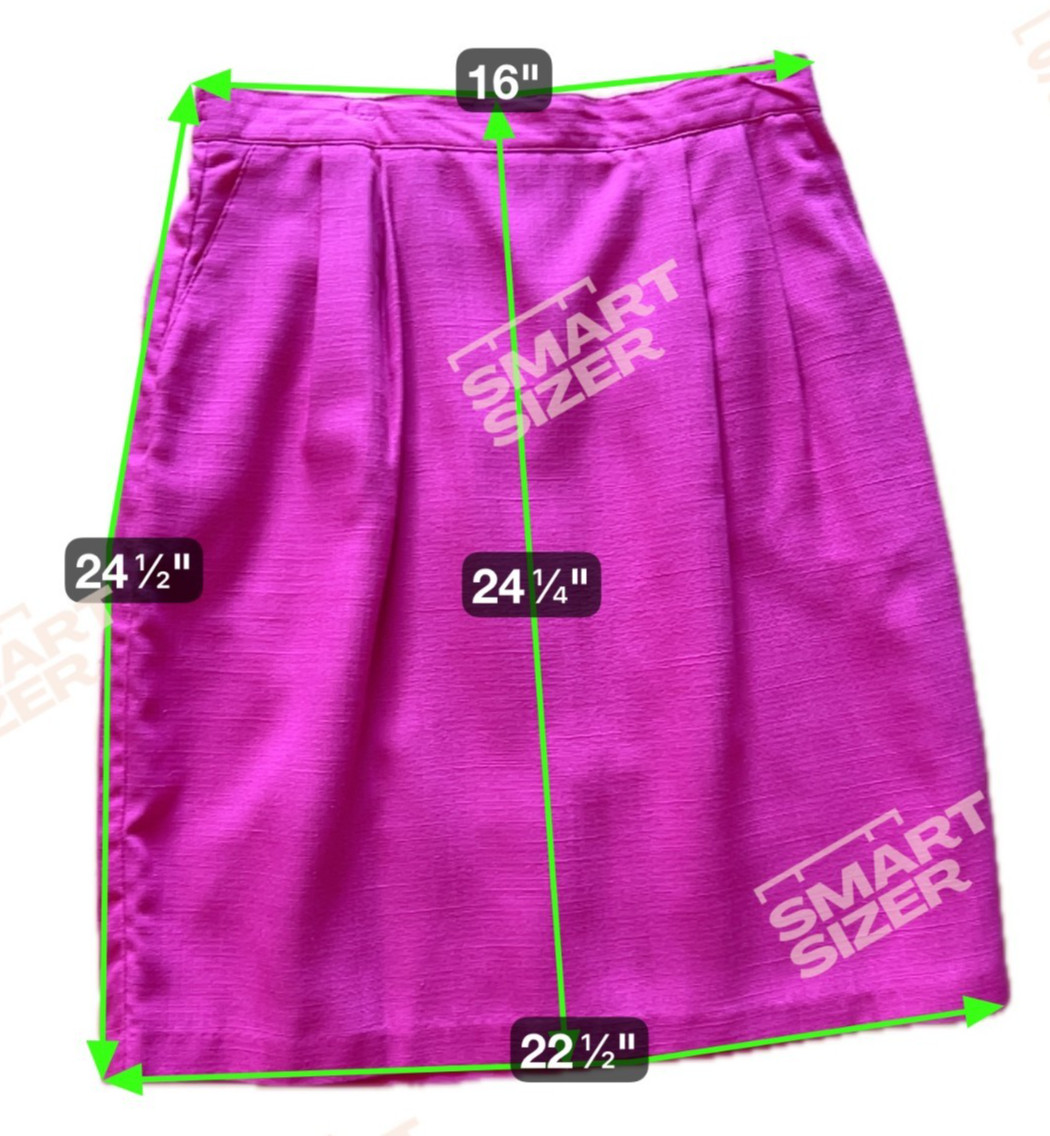 Vintage Sag Harbor Skirt Barbie Pink Academic Preppy Old Money Sz 18 Mean Girls