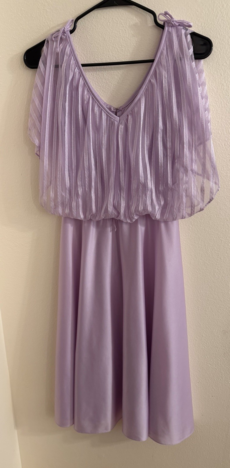 Vintage Size 11/12 Lavender Dress