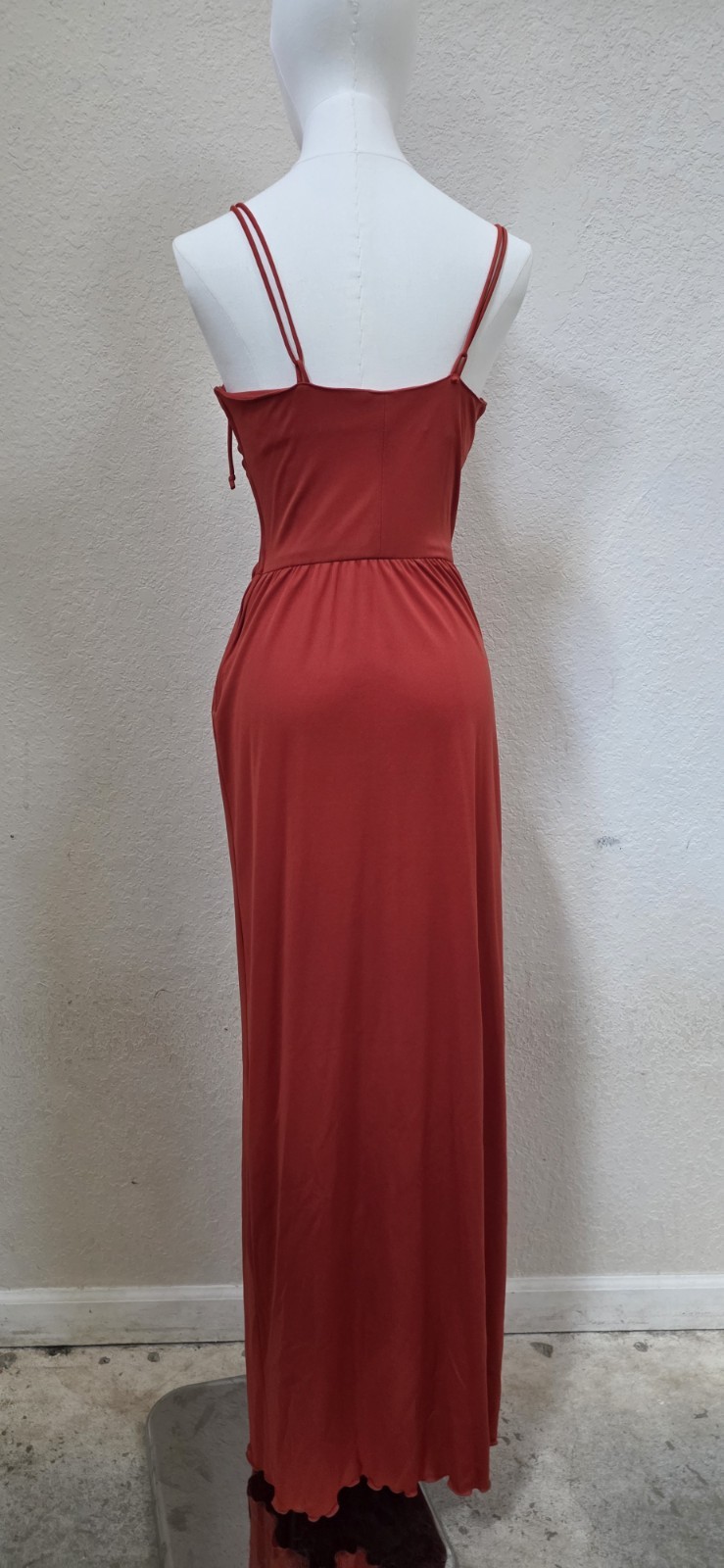 Vintage 1970s 1980s Prom Dance Disco Dress Long Formal Gown