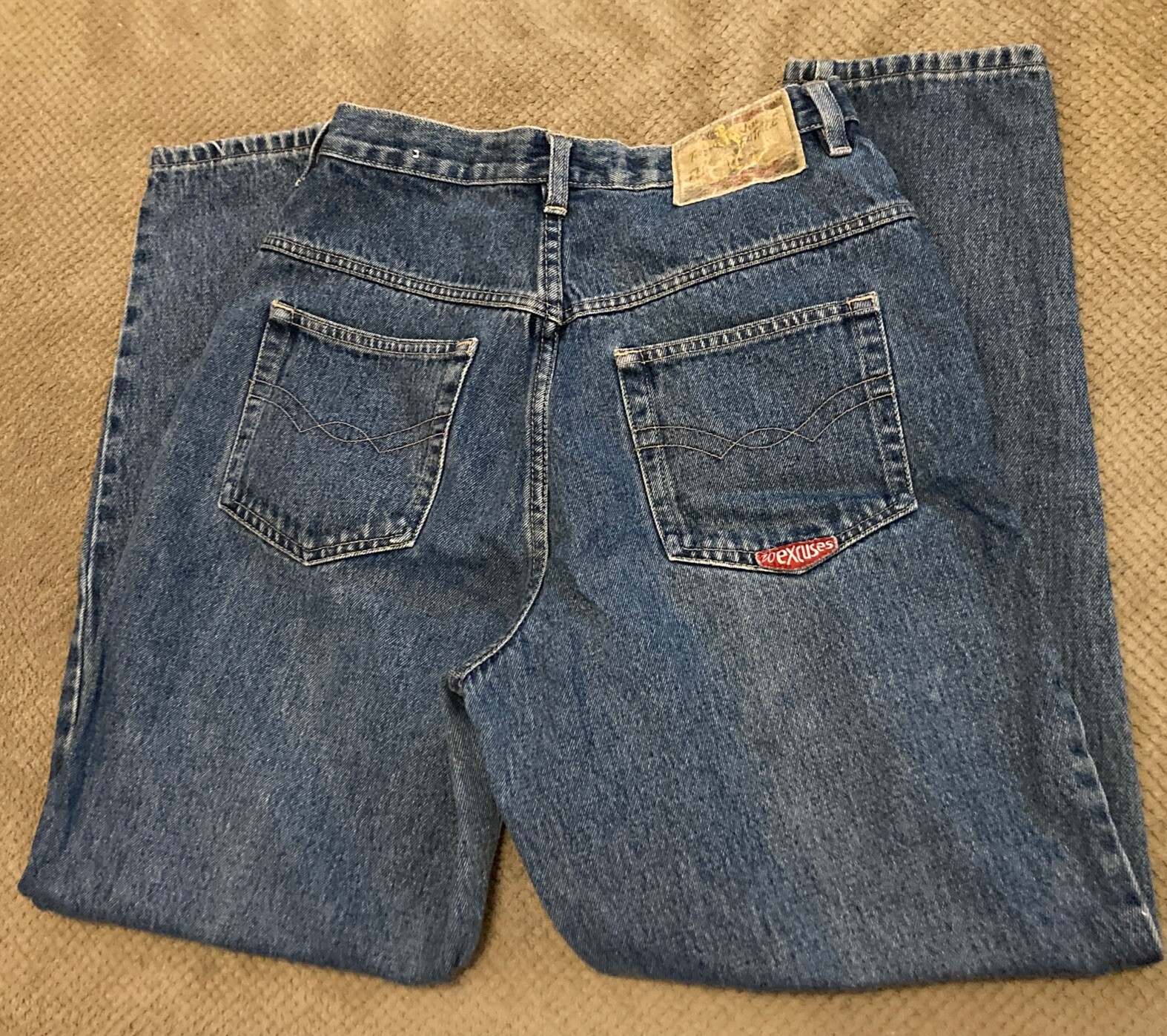 Vintage 90’s No Excuses Jeans 11/12 High Waist Jeans