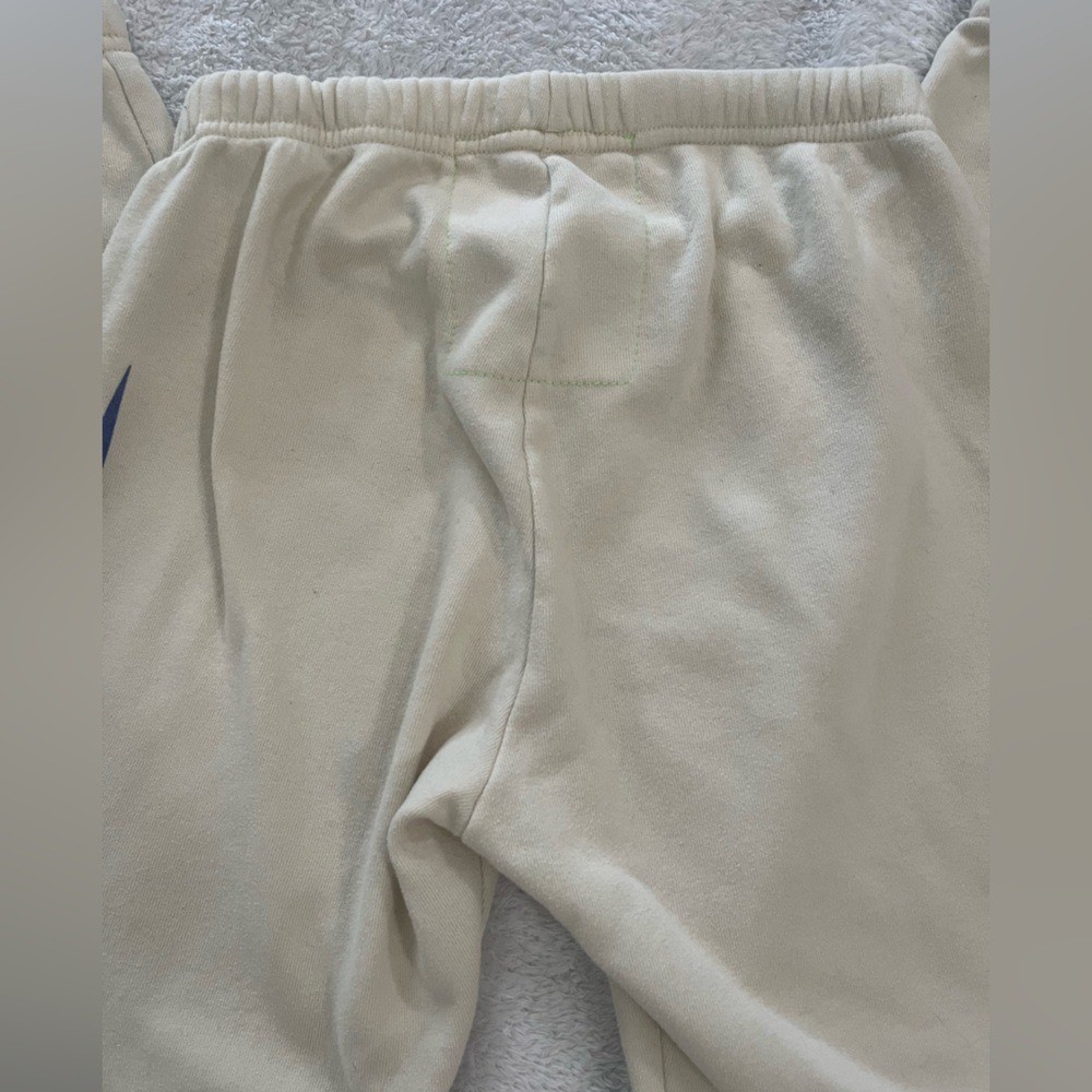 Aviator Nation Bolt Sweatpants – Vintage White / Rainbow