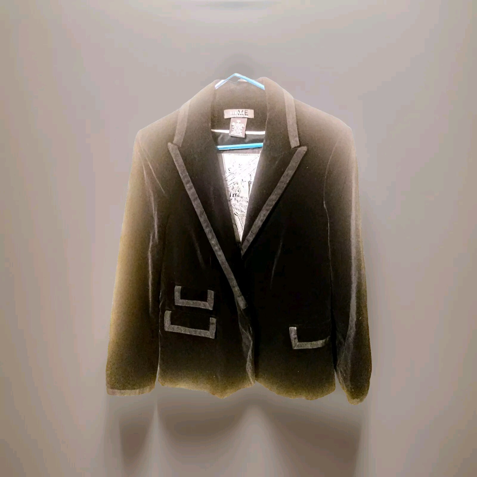 Black Velvet Embroidered Jacket with Sedona Jam Patch