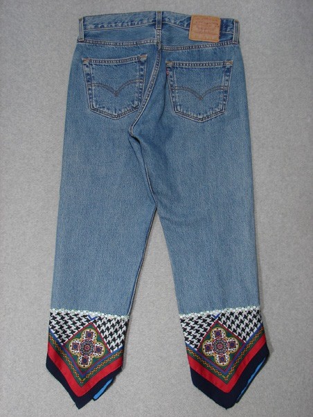 SC01418 1998 **ARDEN B.** MODIFIED LEVI’S 501 STRAIGHT LEG WOMENS JEANS 31×29