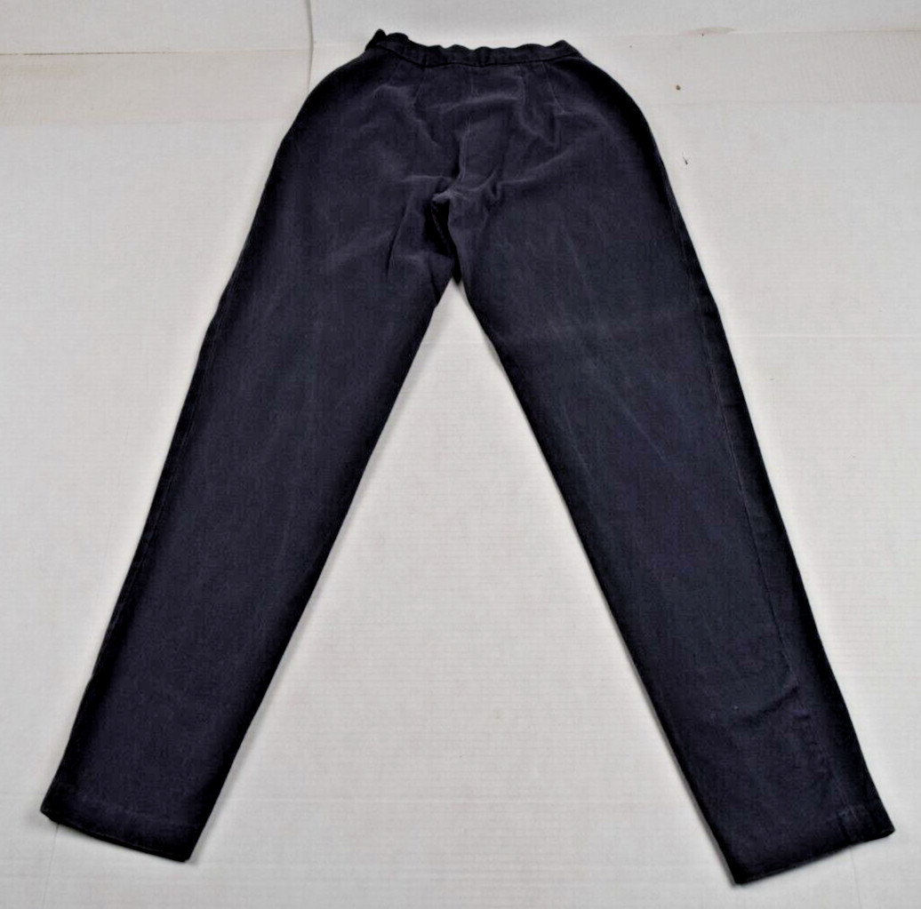 Vintage Pants Gap Size 1L 90s Soft Charcoal Gray Stretch Tapered Made Bahrain