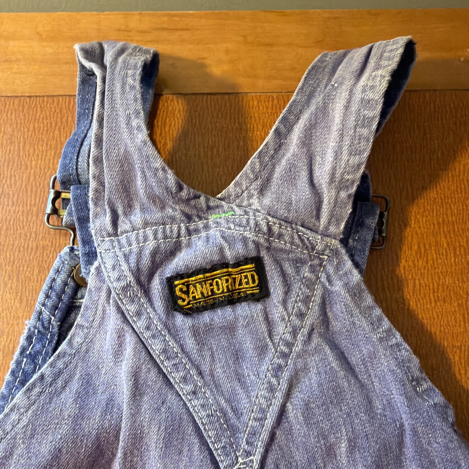 Vintage Washington Dee Cee Kids 2-3T Denim Overalls Sanforized USA 60s 70s