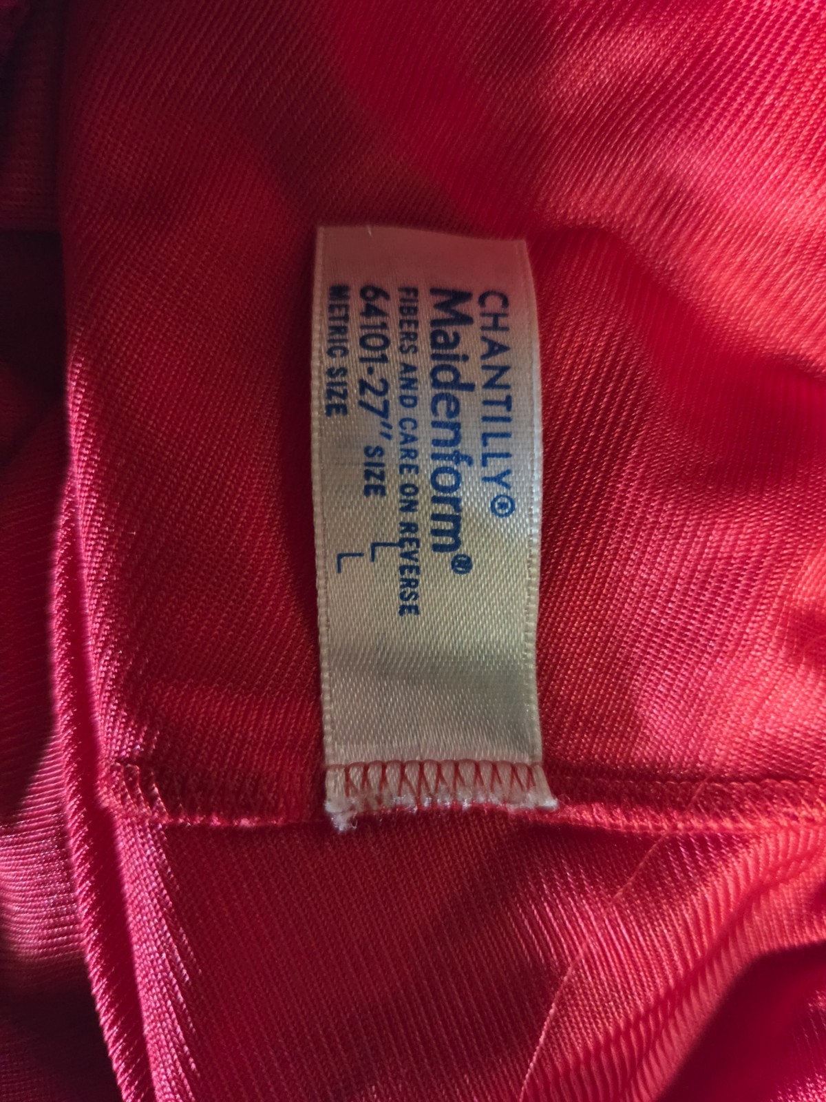 vintage maidenform chantilly slip Size Large
