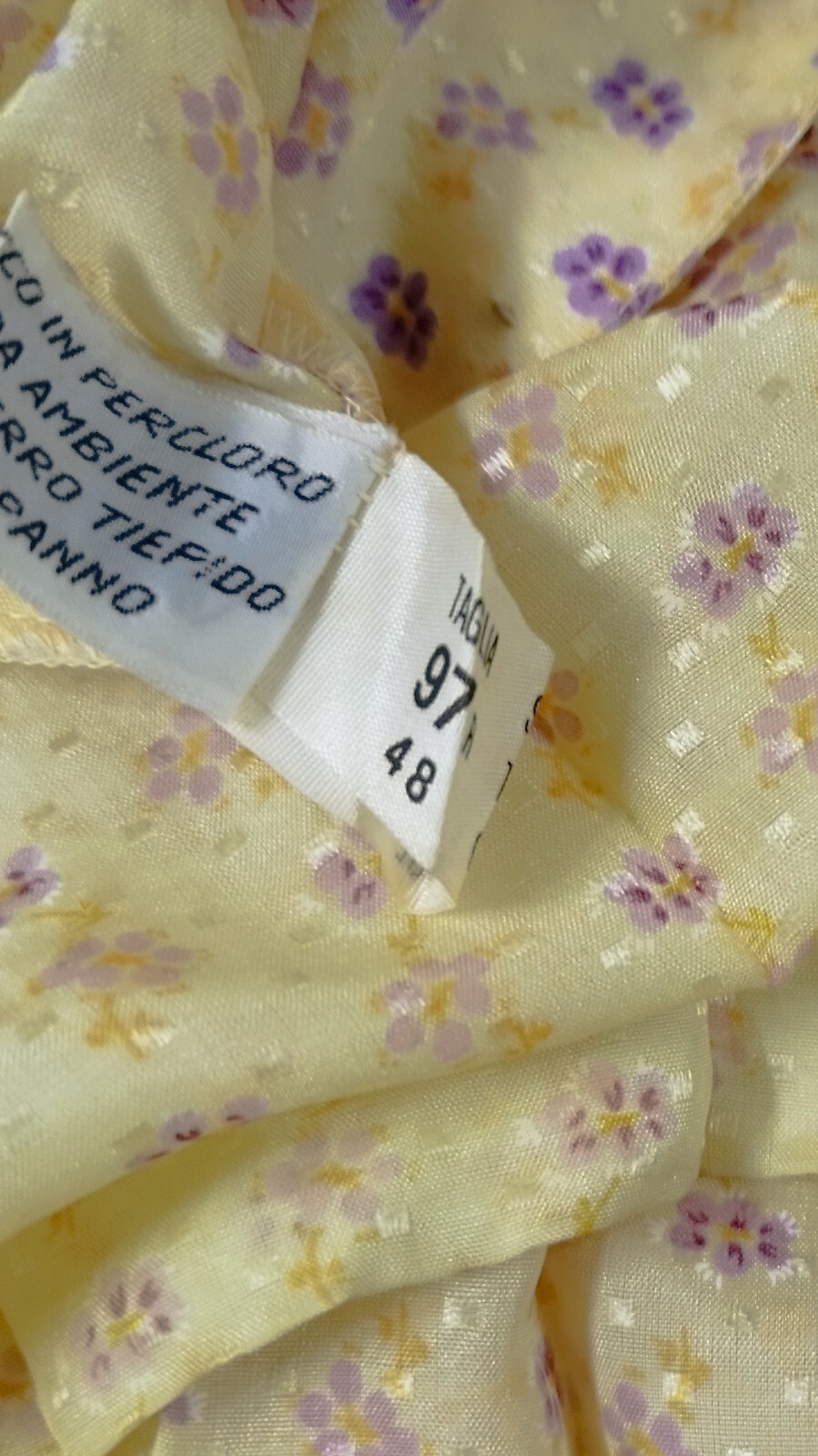 Woman Dress Ultra-Light Real Vintage 70’s Various Sizes Colours Designs Models
