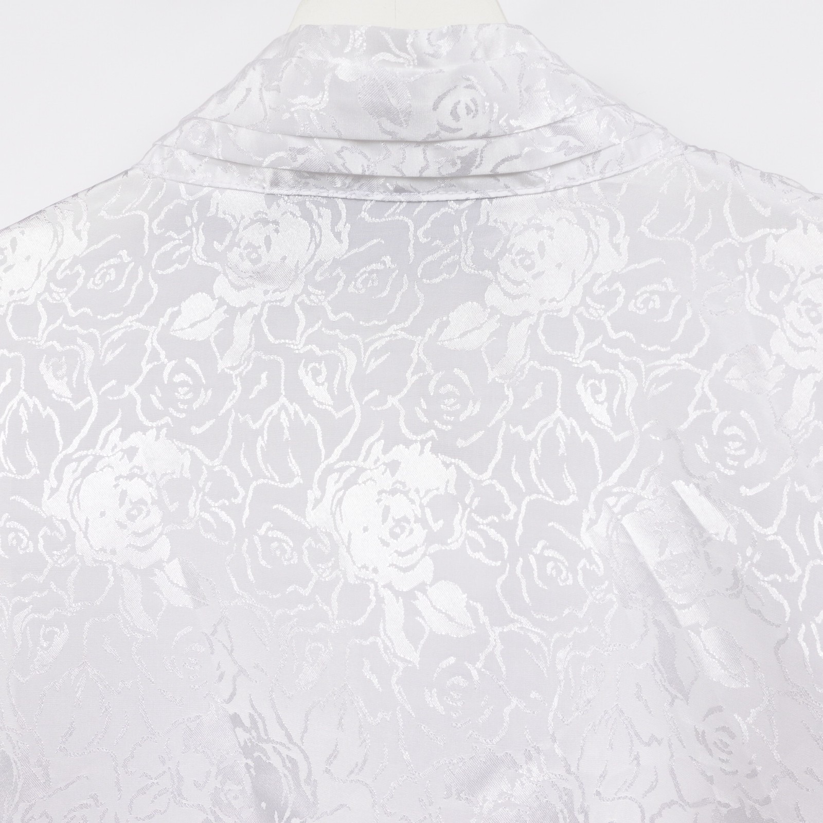 Vintage 90s Claudia Richard Pleated Floral Long Sleeve Shirt Blouse 14 Large