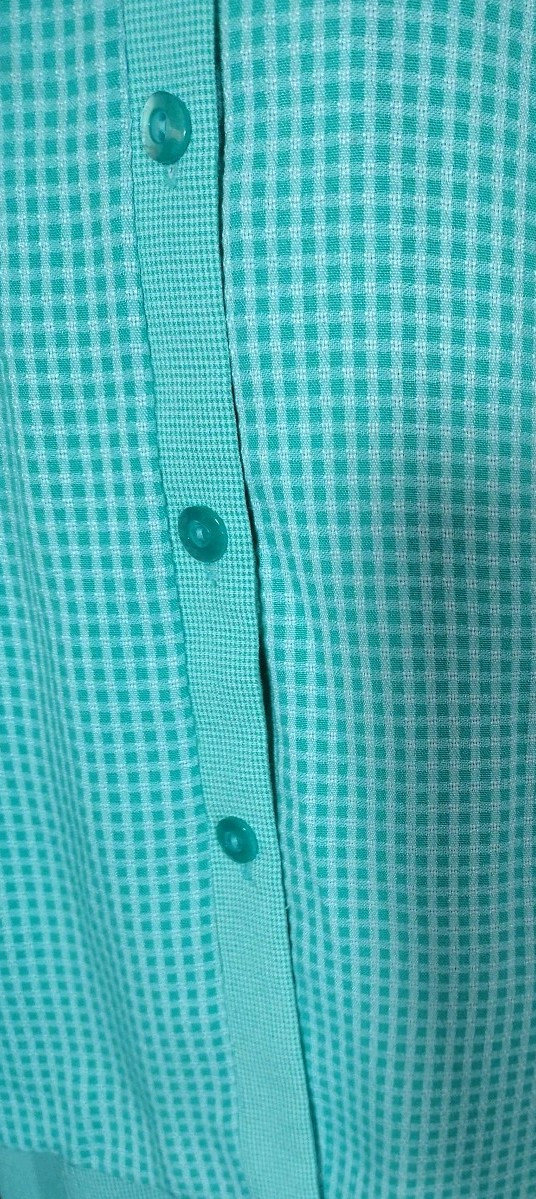 Miss Dorby Size 18 Vintage 2 Piece Aqua Dress