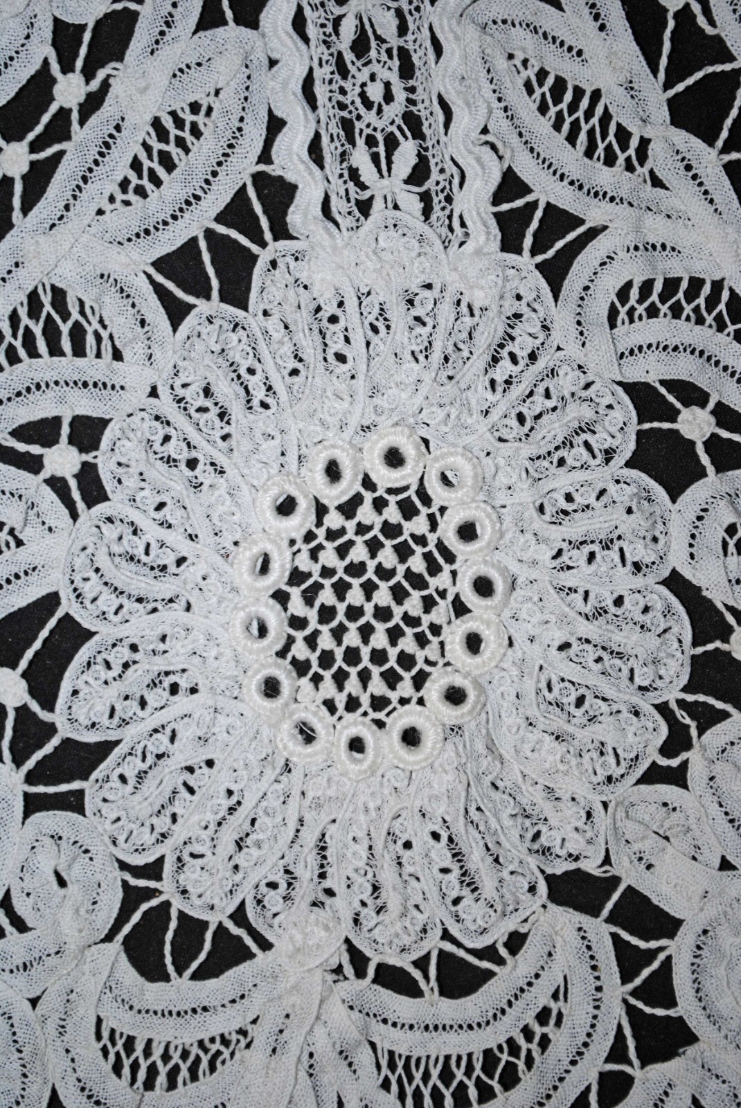 EDWARDIAN BATTENBURG TAPE LACE COAT 1908