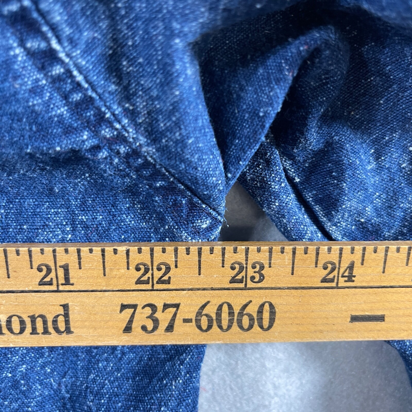 VTG LICENSE Womens M Embellished Blue Denim Jacket Shirt Embroidery Bling Beads