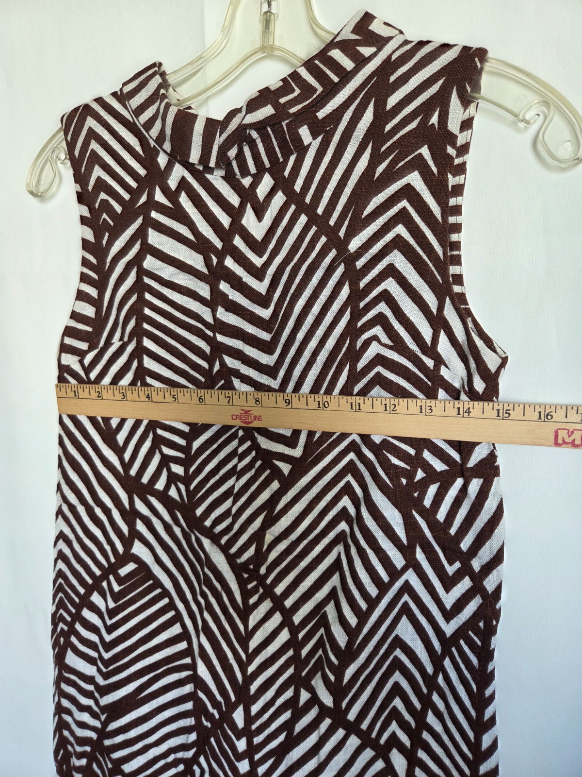 Vintage Cute Home Sewn Sleeveless Woman’s Dress