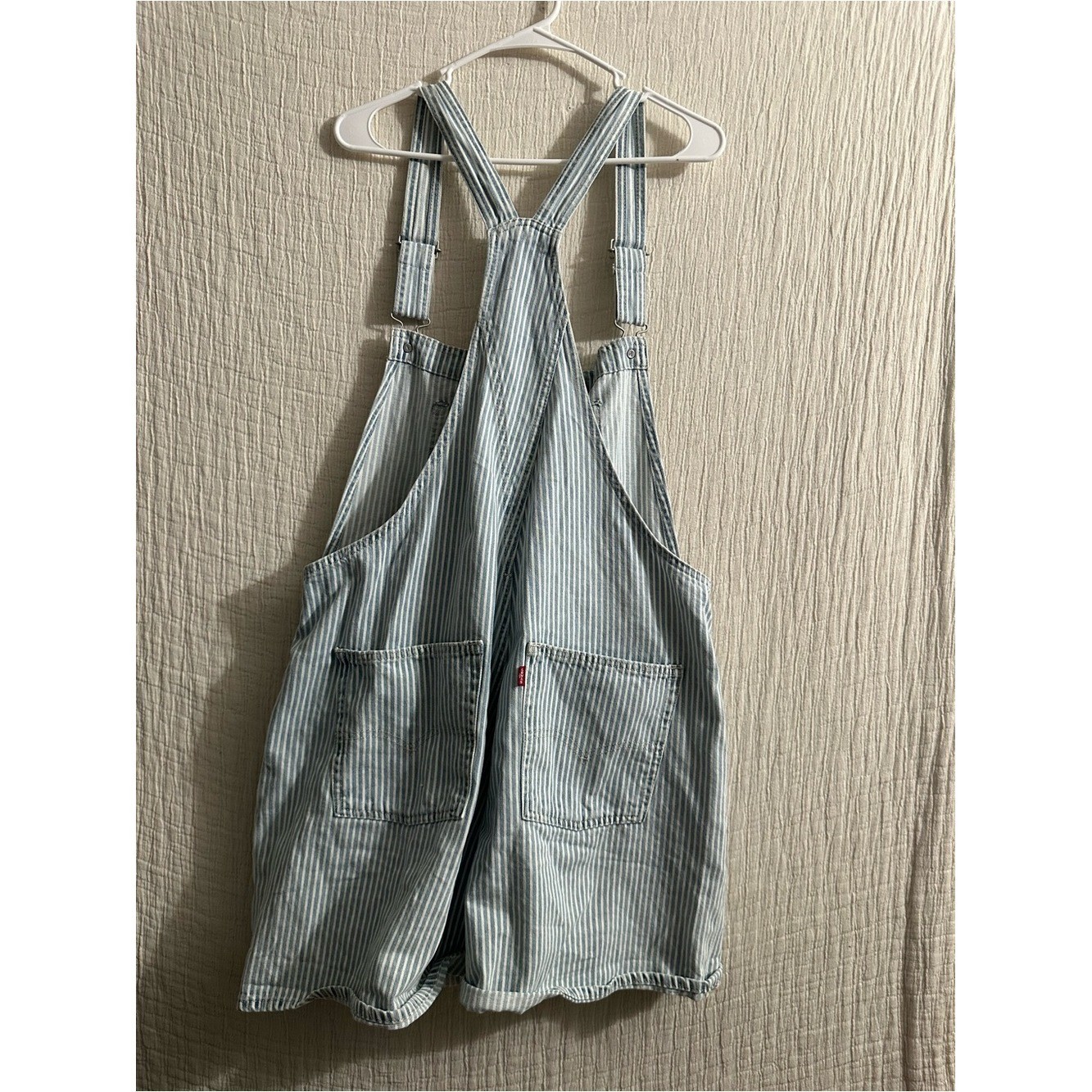Levi’s Vintage Railroad Stripped Overalls Sz XL