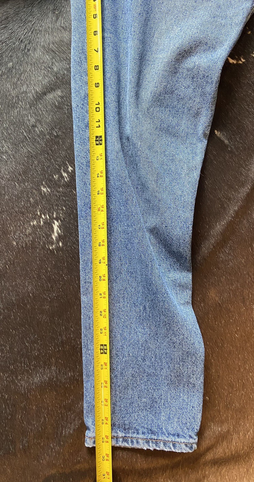 Vintage LEVIS 951 Orange Tag high Waisted Womens 12 Jeans