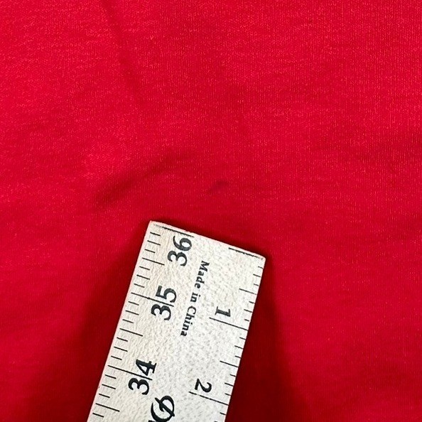 Logo 7 Jersey Womens XL Red San Francisco 49ers Vintage NFL V-Neck Stripe Sleeve