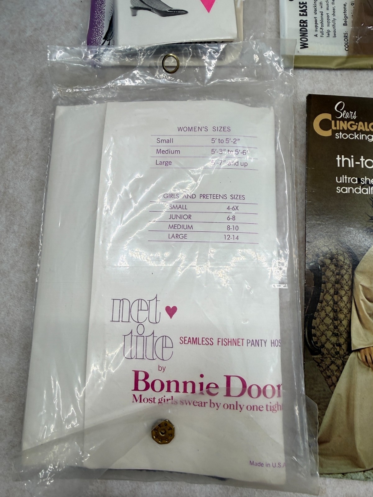 12 Pc Vintage Nylon Stockings Hosiery Lot NOS Sears Corbett Bonnie Doon Powers