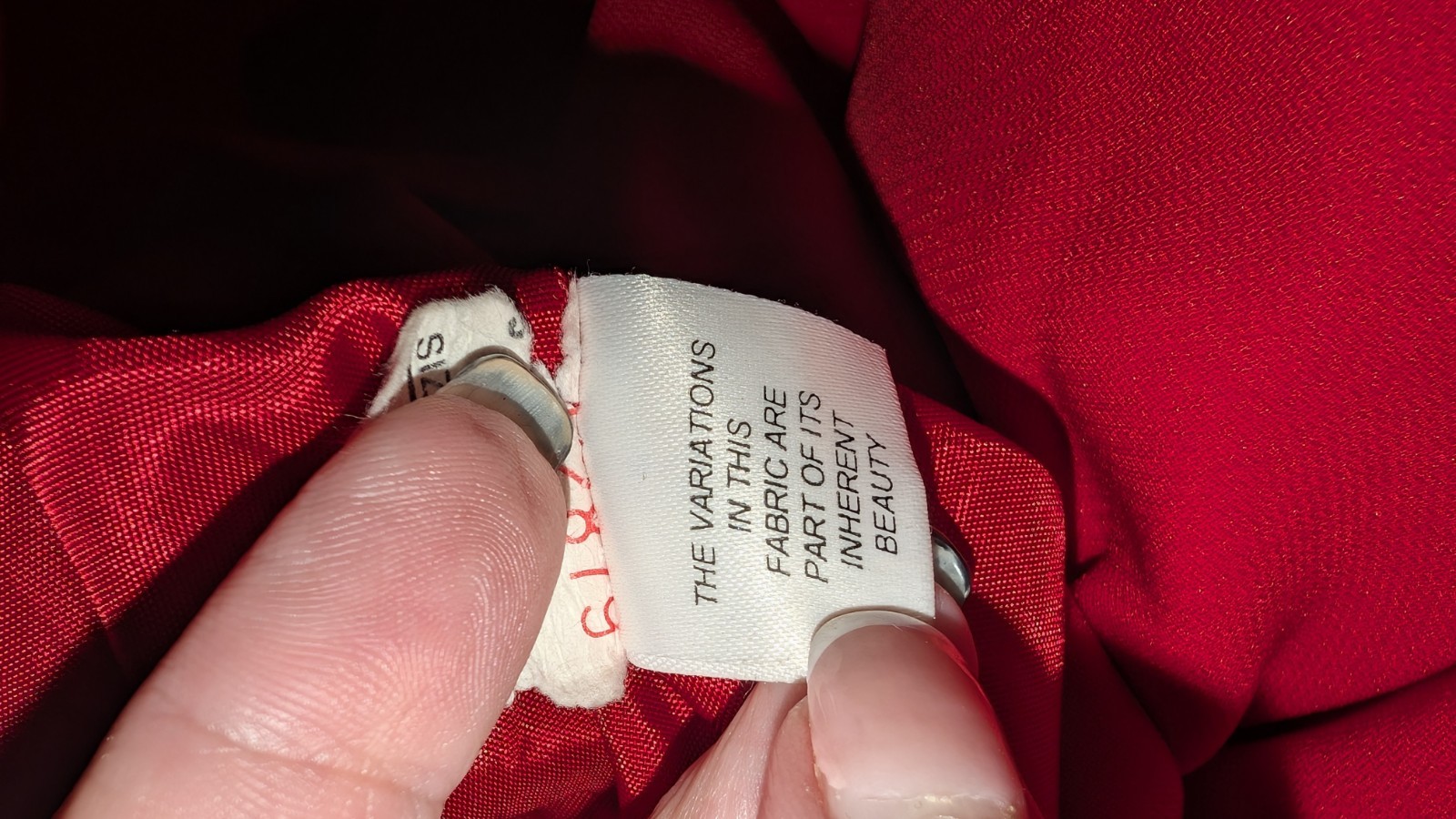 DAVID HAYES Vtg Red Blazer Jacket Monogrammed Buttons Size 8 80s Chic B32