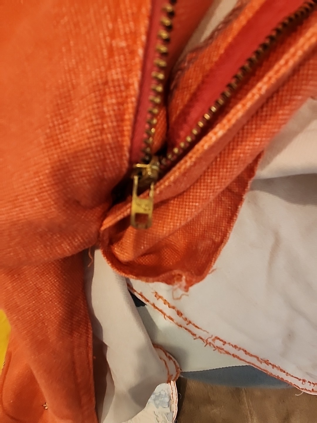 sears 70’s bell bottom pants orange petticoats pantaloons girls 14 26 w jeans
