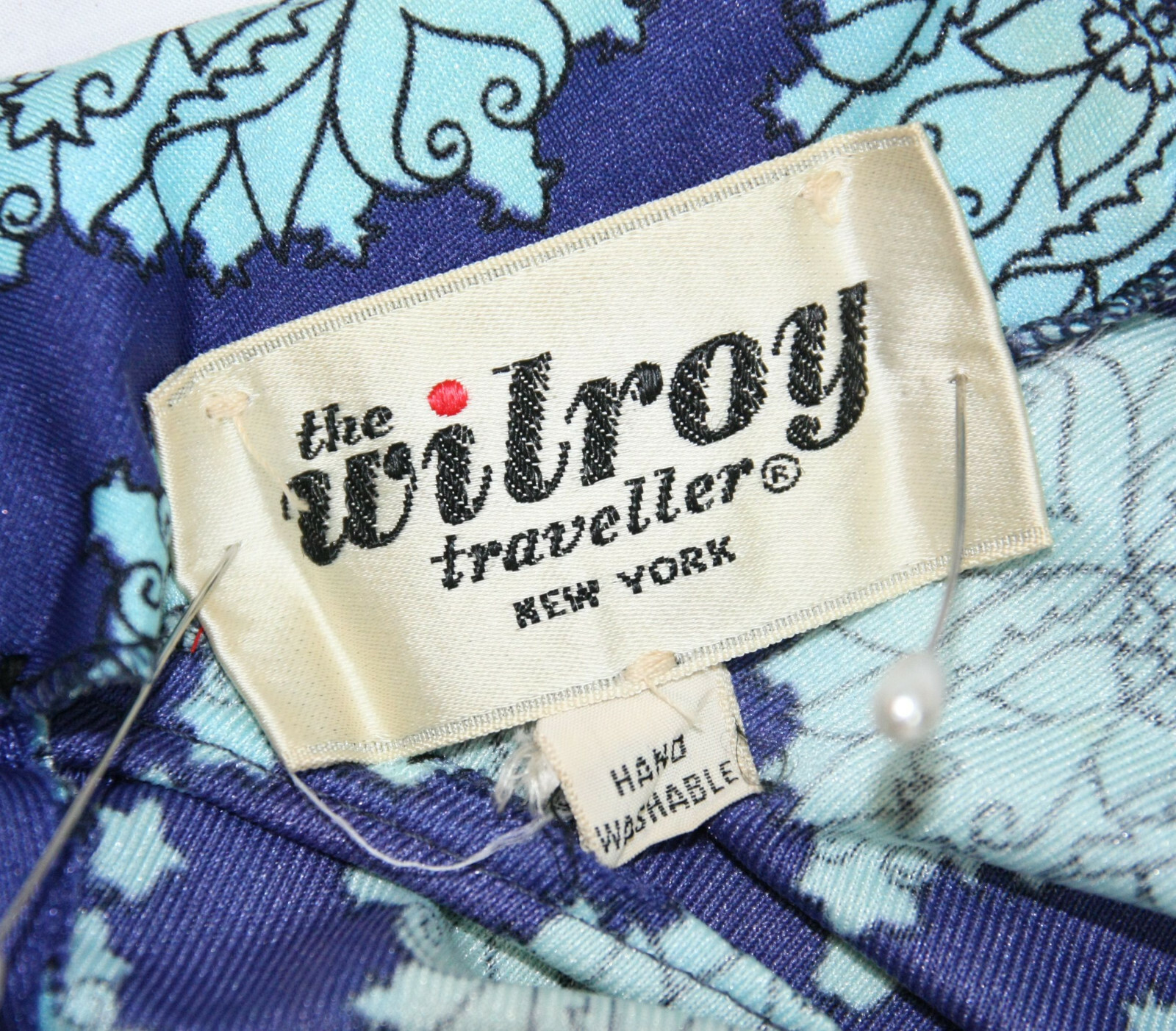 Vintage Wilroy Traveller Hippie Boho Moraccan Empire Maxi Dress Gown S M 1970s
