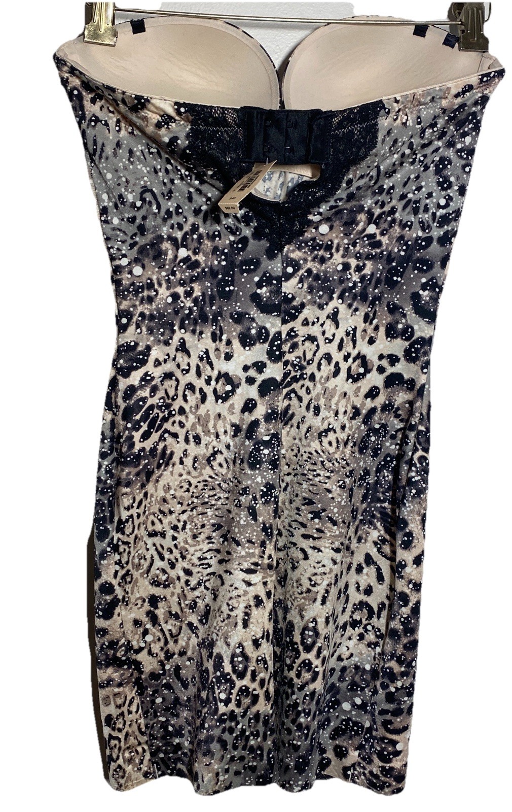 NWT Victoria’s Secret Power Figure Leopard Lace Shaping Slip Body Shaper 34C
