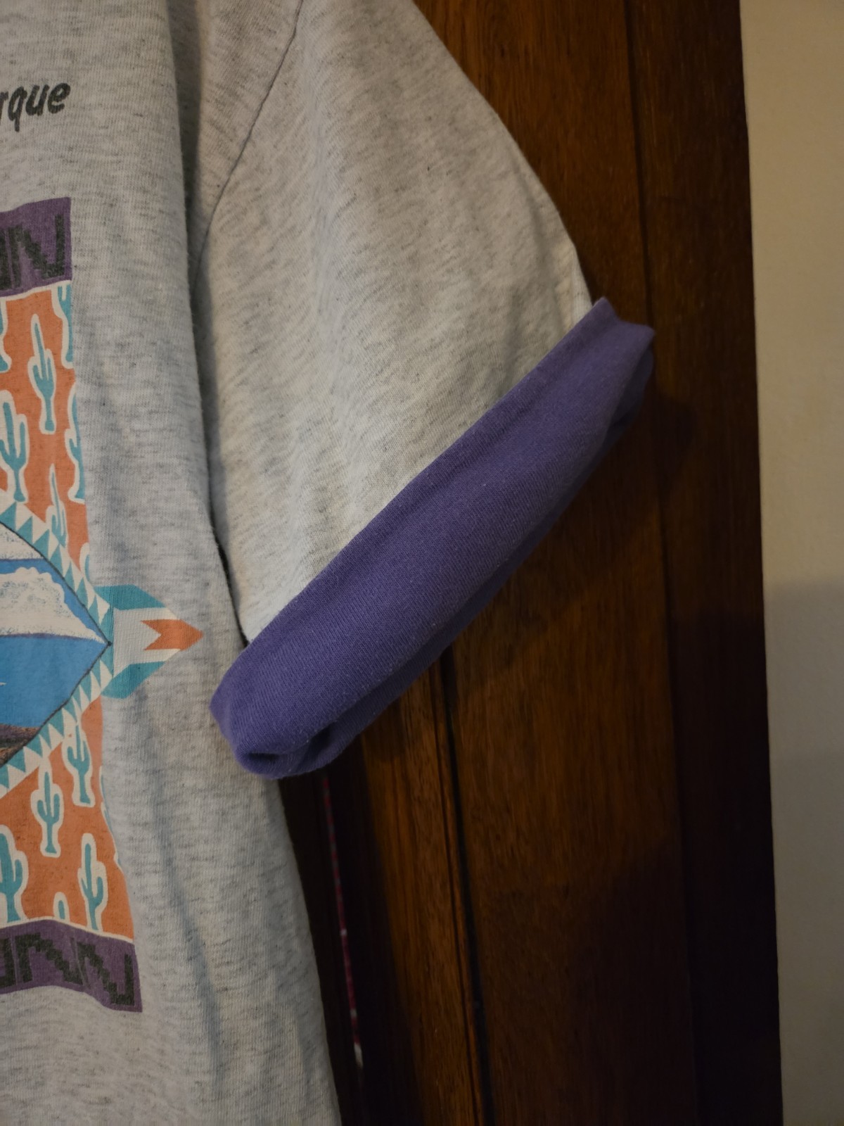 Vintage 80s T Shirt Albuquerque New Mexico Medium Balloon Festival Aztec USA SS