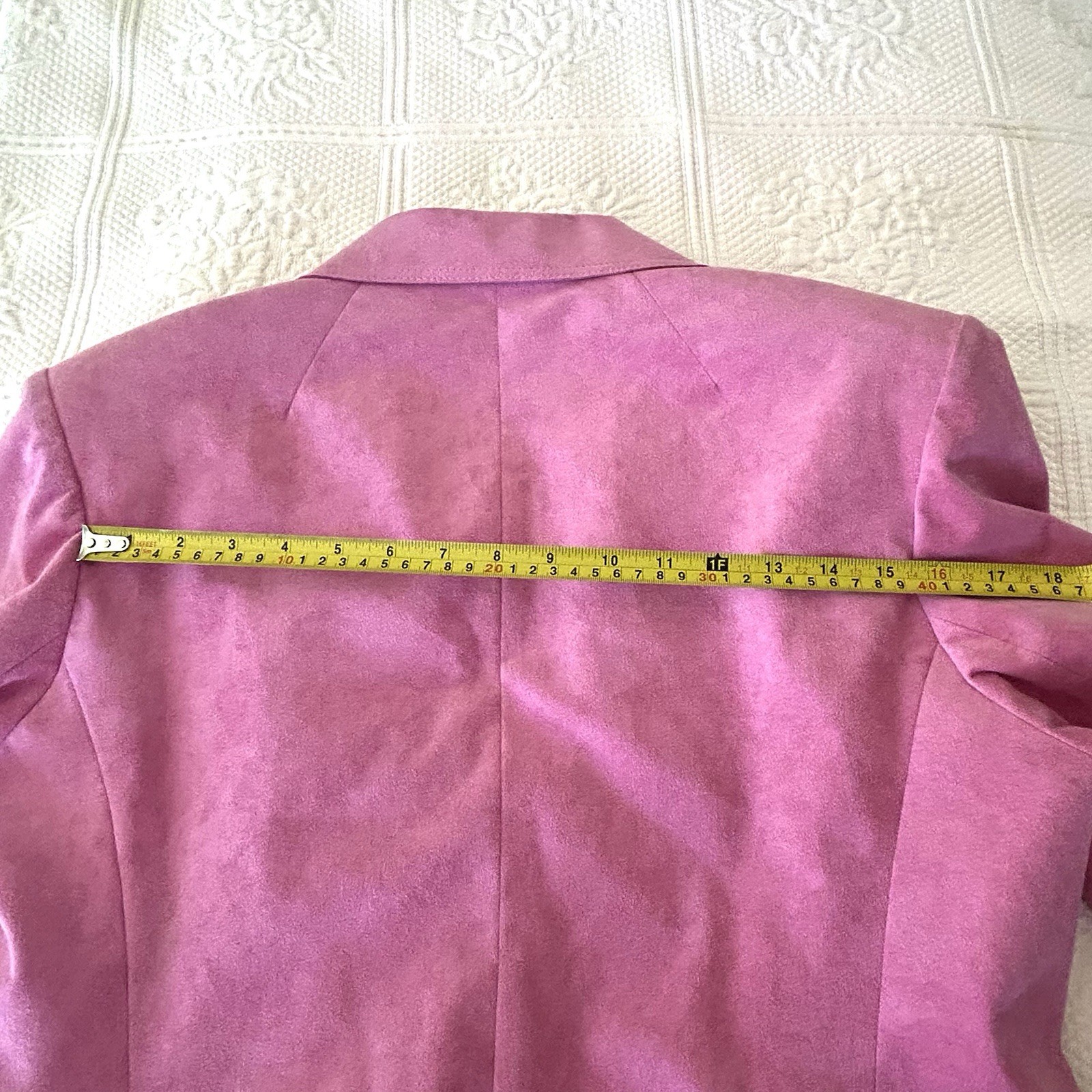 Vintage I Magnin Suede Blazer Crop Jacket