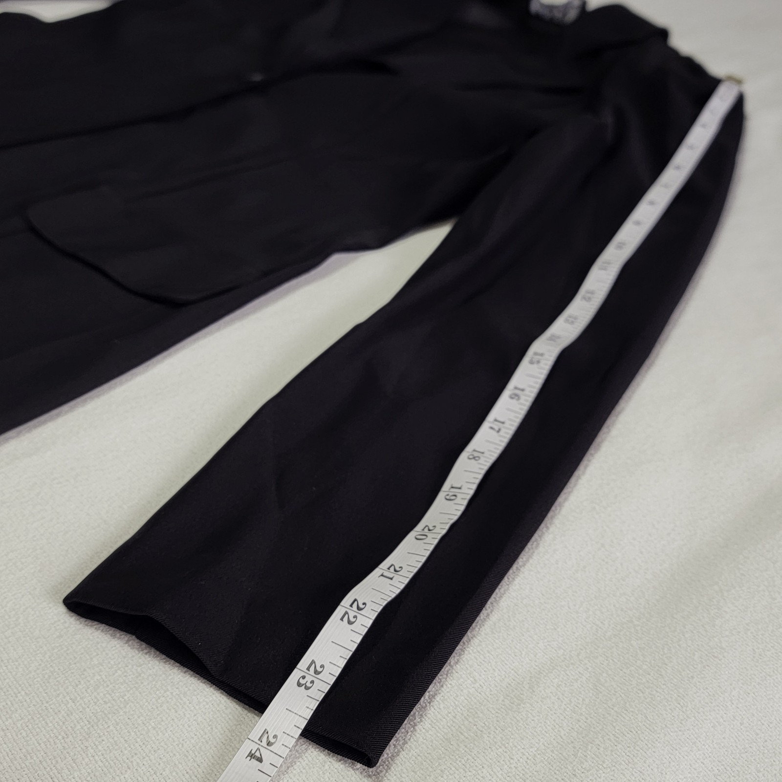 Vintage City Triangles Black Blazer 90s Y2K Office Siren Corpcore Fitted Size 9