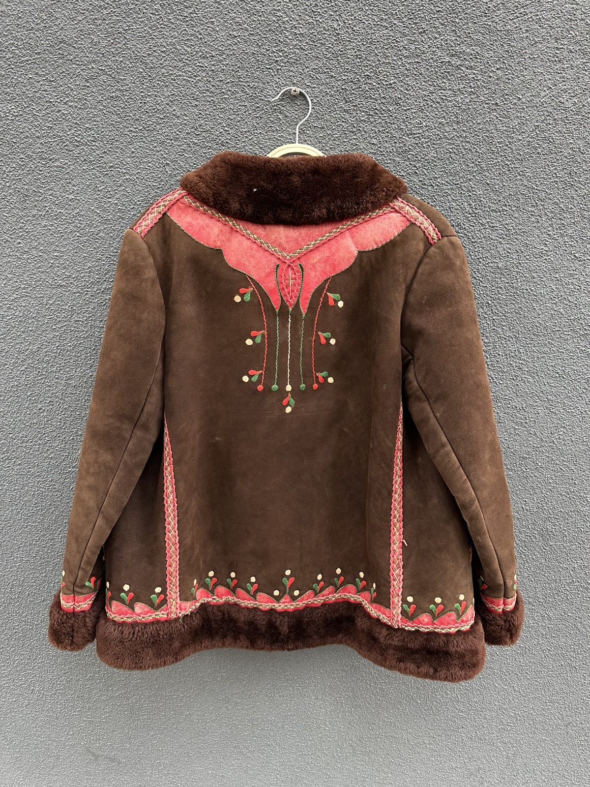 Vintage Polish Sheepskin Jacket