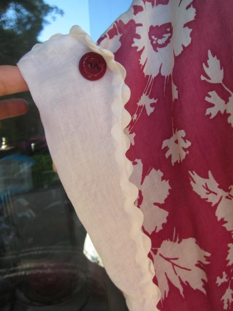Aunt Lucy’s VTG 1930’s Pink Floral Handmade Day House Dress Belted~Pockets~Sz L