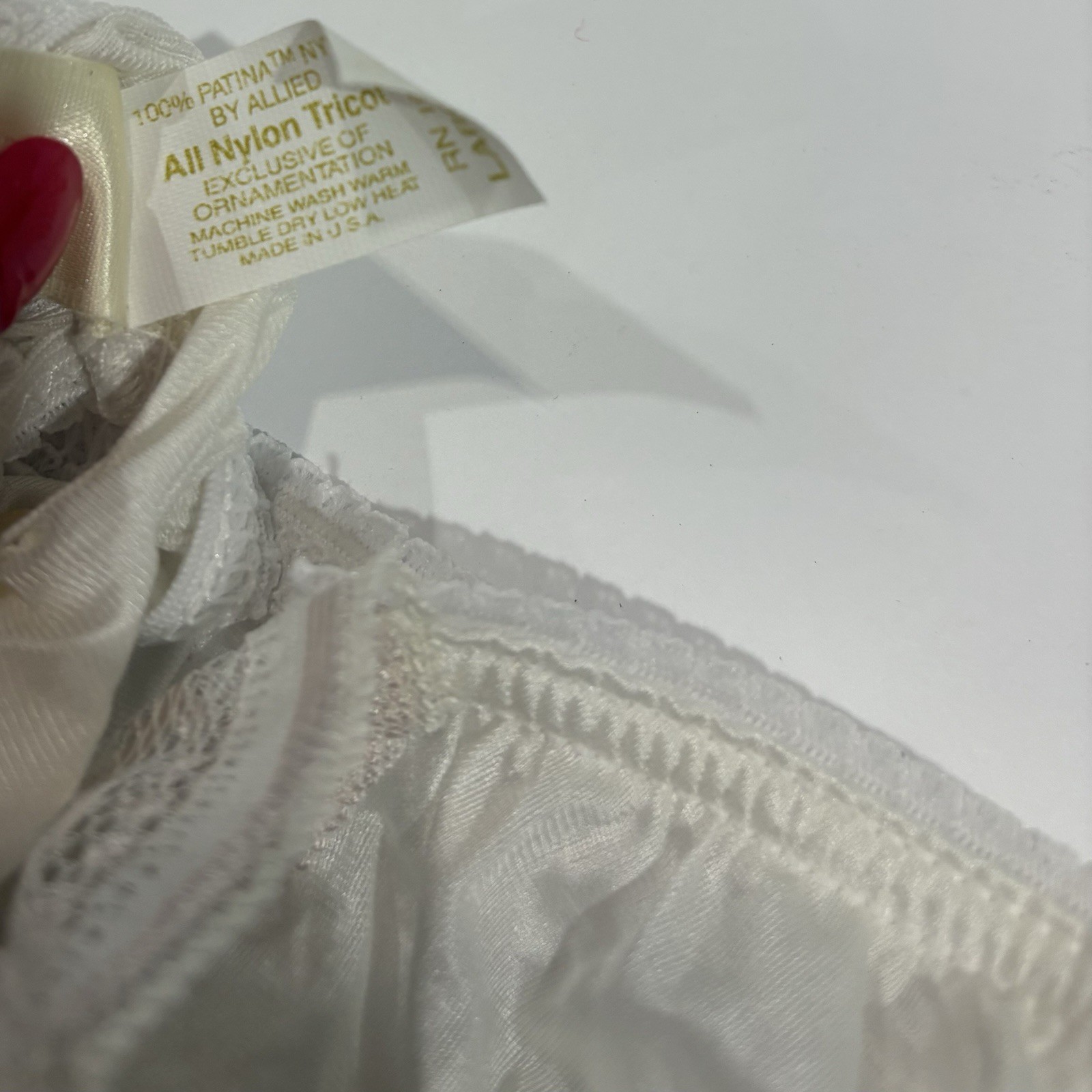 Vtg VICTORIAS SECRET Satin Panties Lot Gold Crown Label Lace Hi Cut NWT Sz L