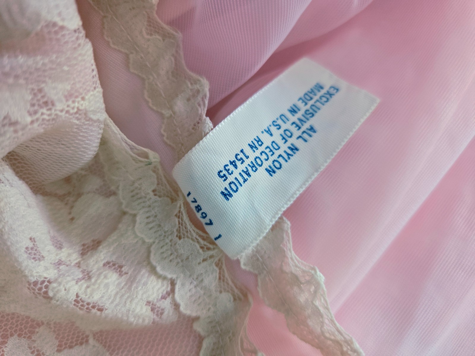 Vtg 60s Gilead Pink Dbl Layer Nylon Chiffon Nightgown Long Peignor Robe SET M