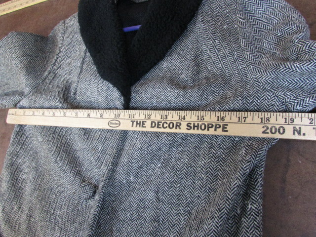 Vintage Jacket Prior Westerns Denver 1950’s coat heavy weight warm Medium M