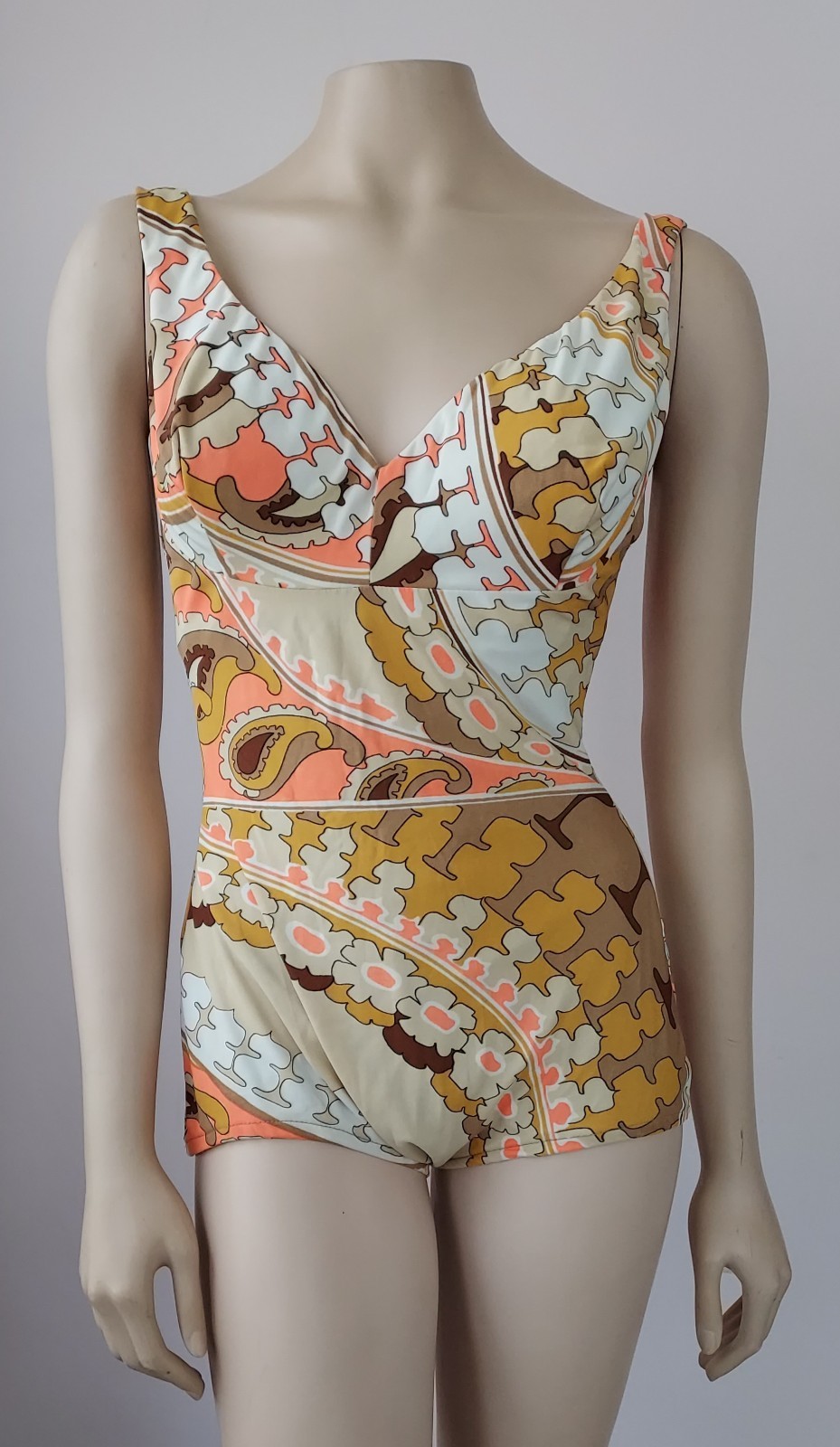 Vintage 1960’s Women’s „Rose Marie Reid” Mod Retro One Piece Swimsuit