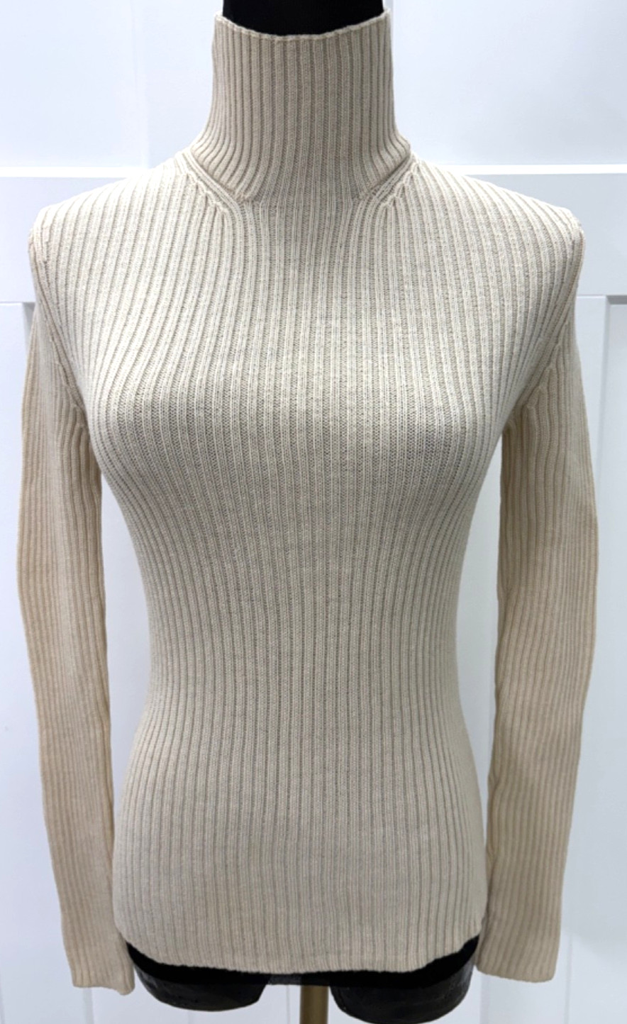 Vintage Brooks Brothers „346” Womens Mock Turtle Neck Sweater
