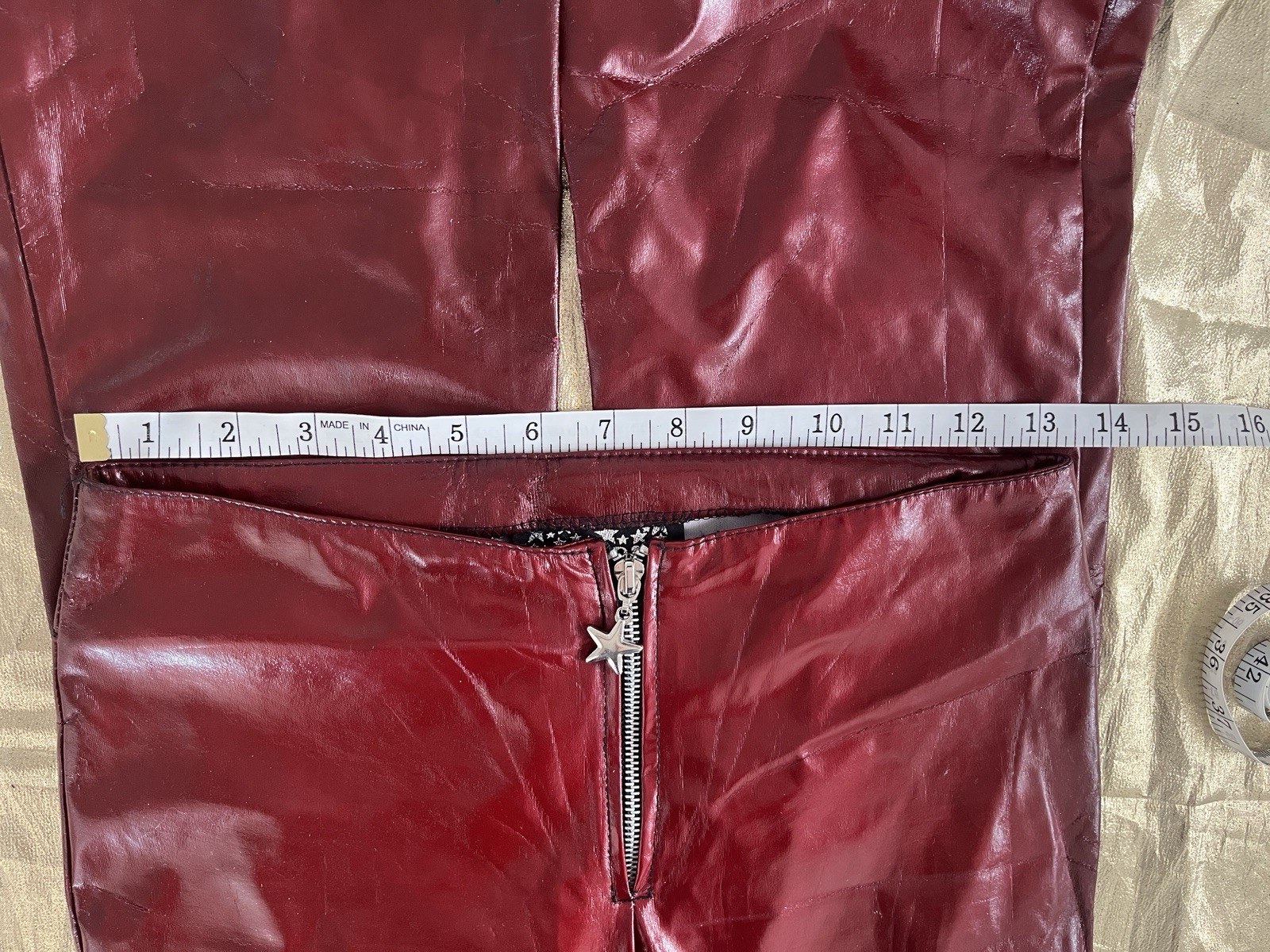 Vintage Serious Vinyl Pants 1990s