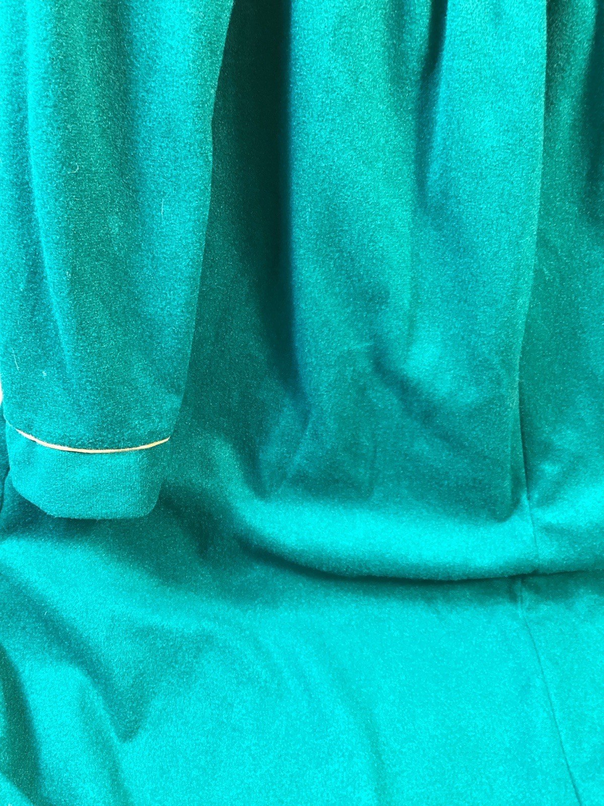 Vintage Just For Women Green Robe Lounge Sleepwear Muumuu Housecoat 90s L XL