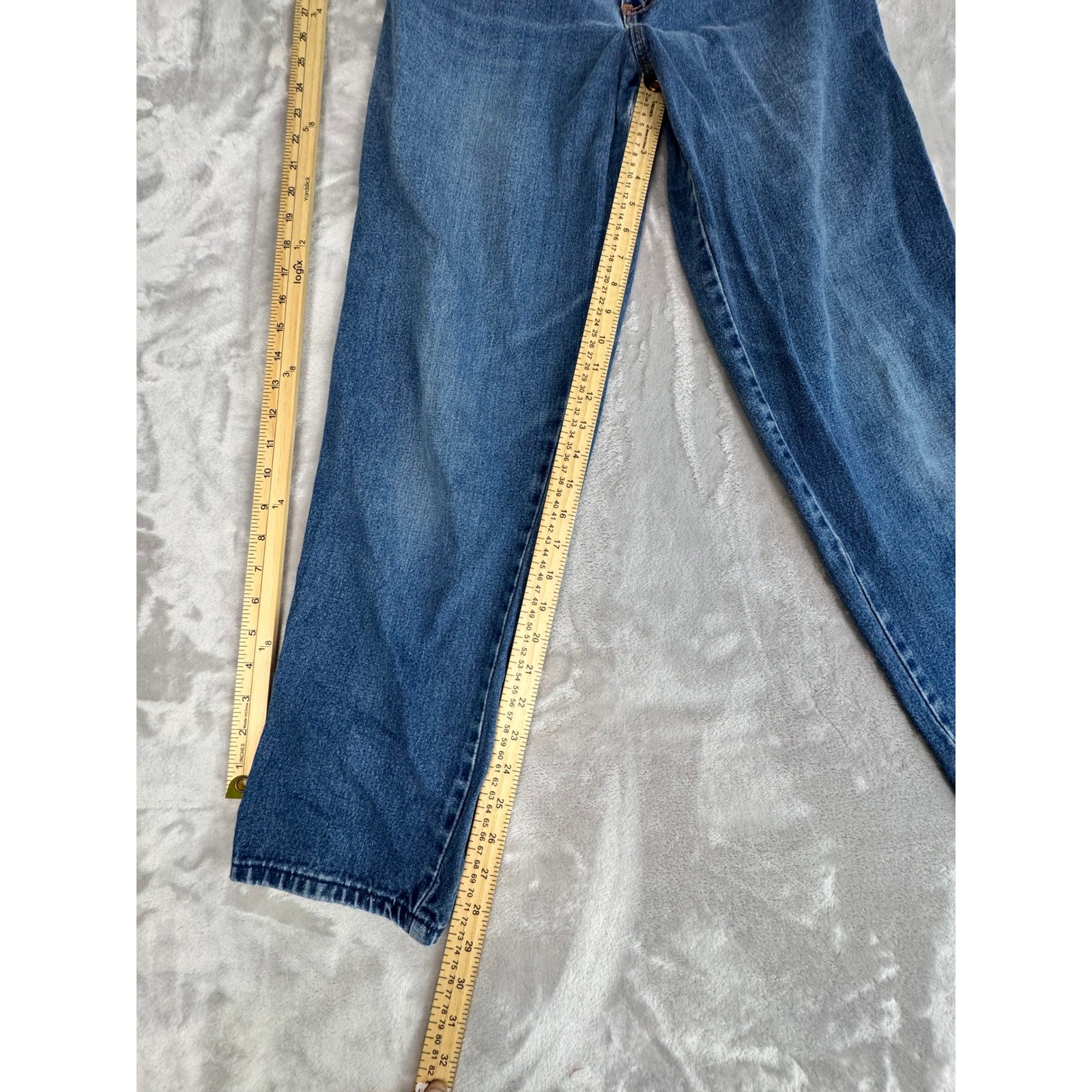 Vintage Chatto High Waist Jeans Size 12 Regular Blue Denim Mom Jeans
