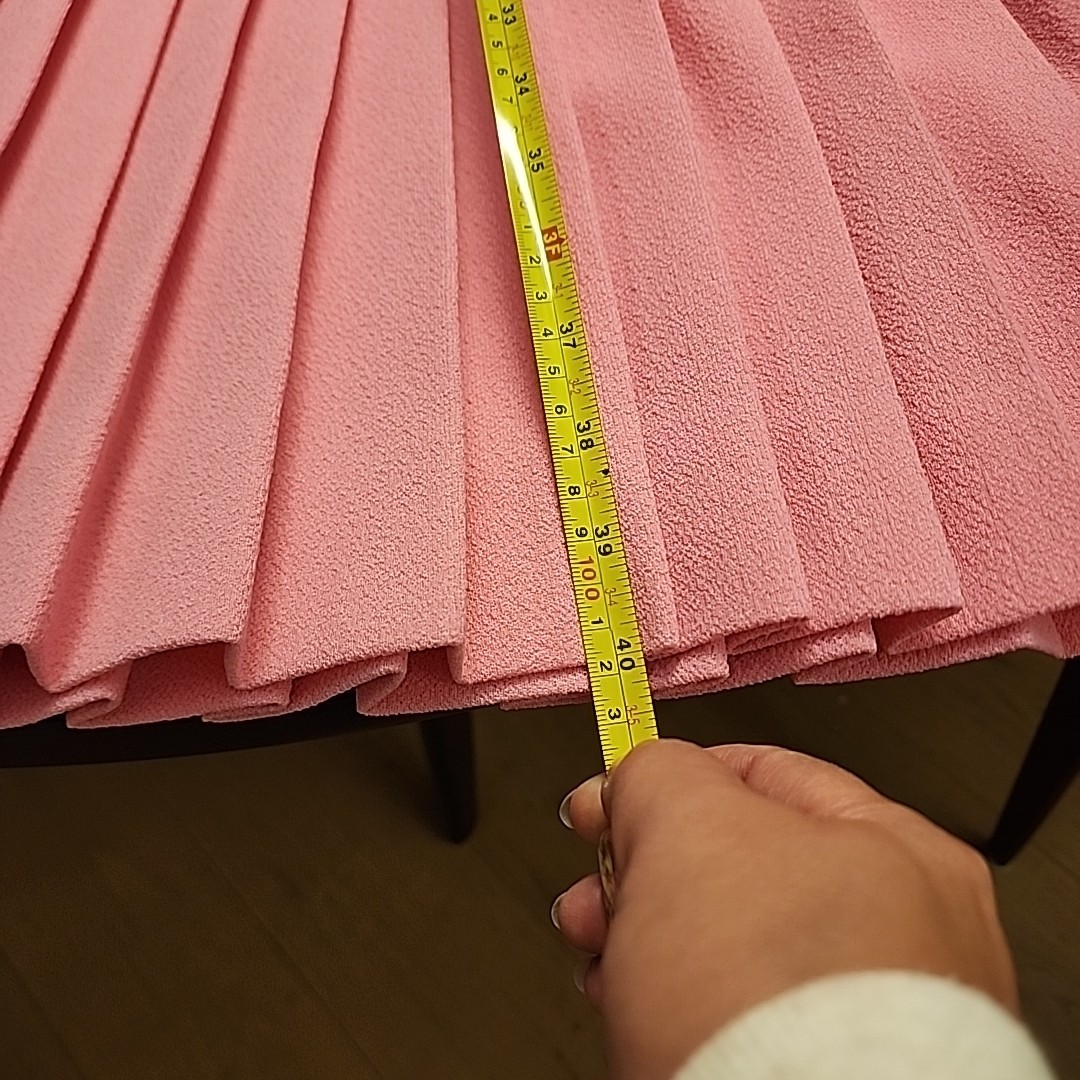 J. Harlan Originals Union Made ILGWU bright Pink Polyester Dress Vintage 1960s