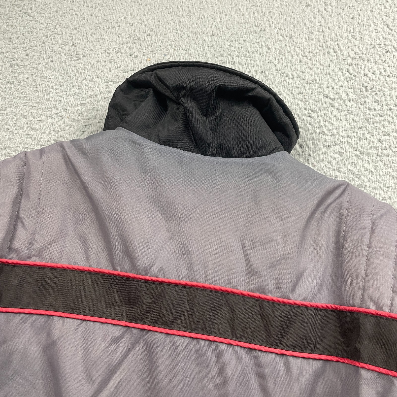 Vintage 80s Yamaha Maxim Wear Quilted Racing Jacket Coat Womens Large Tall