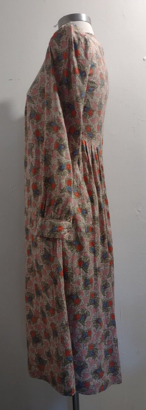 Vintage 70’s BELLE FRANCE floral tunic hippy disco dress sz S
