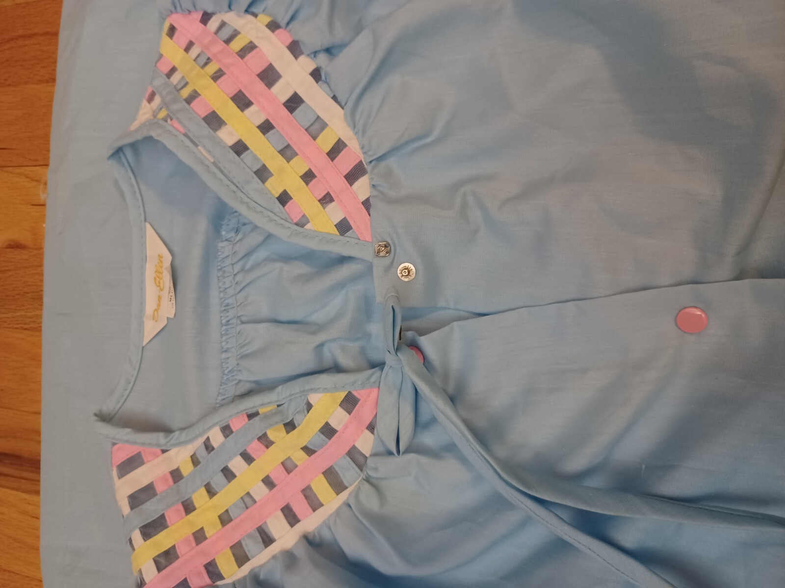 Vintage retro 1950s or 1960′ baby blue nighty Dan-Ellen pillow talk Style nighty