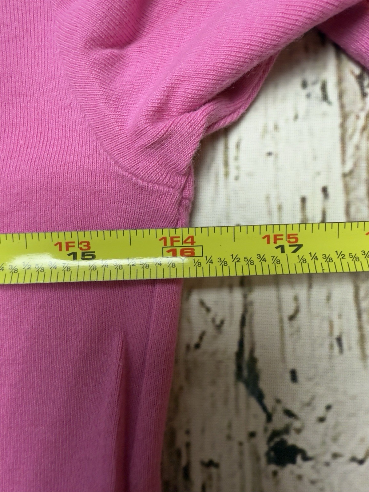 VTG Ralph Lauren Sport Solid Pink 1/2 Sleeve V-Neck Single Stitch T-Shirt – Sz L