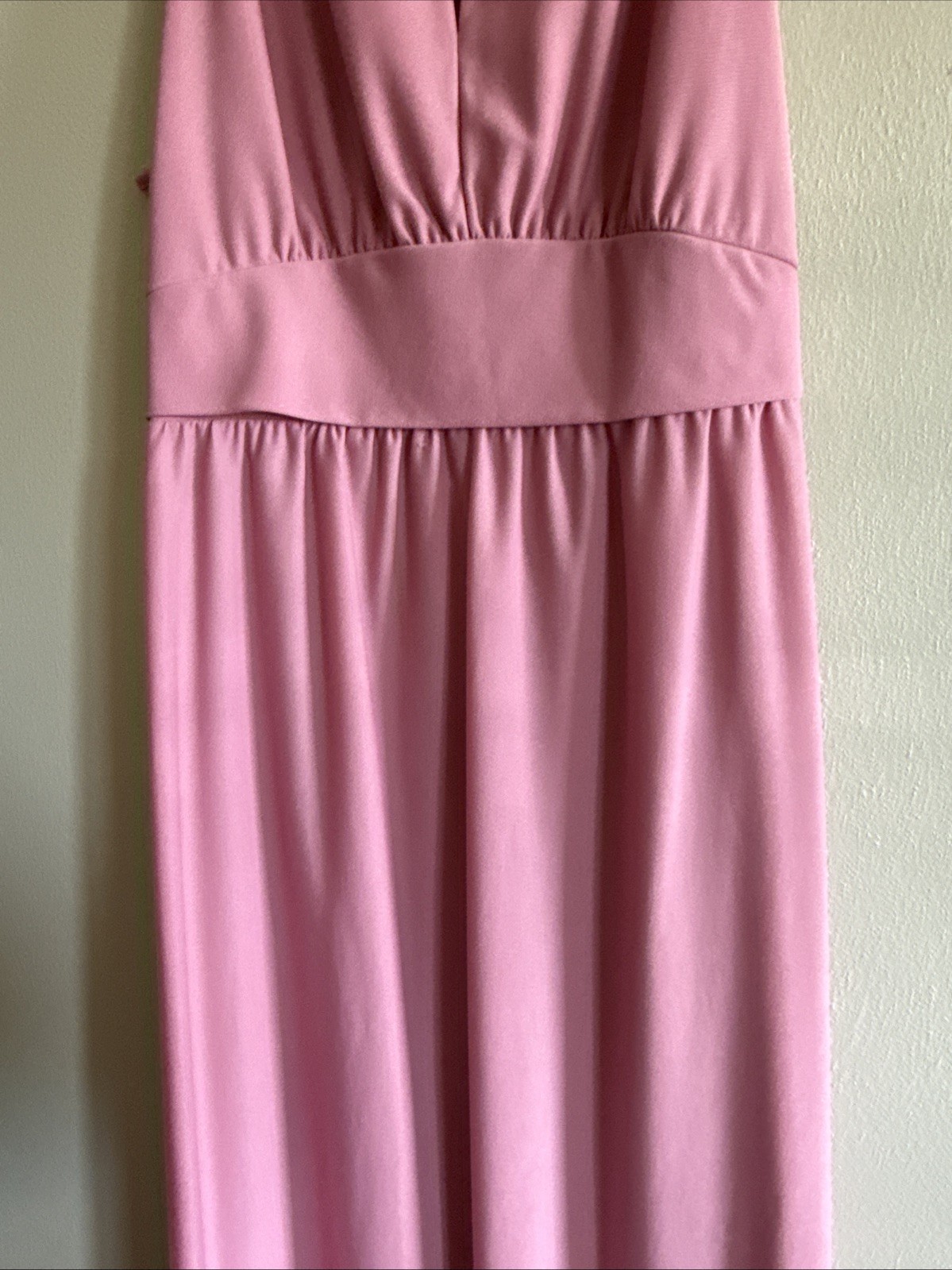 Vintage JC Penney Fashions Pink Dress With Cardigan Size 14.5 Women’s 1970s