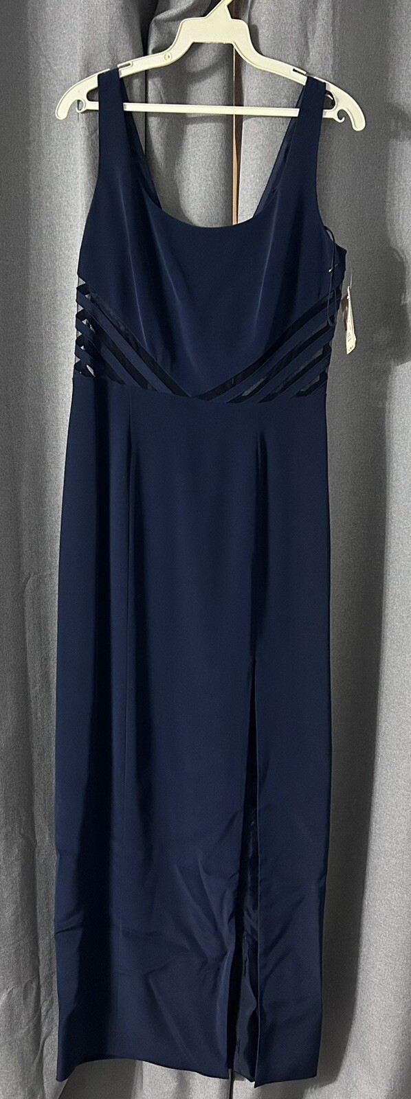 Vintage Niteline Della Roufogali Gown Womens Navy Size 10 NWT