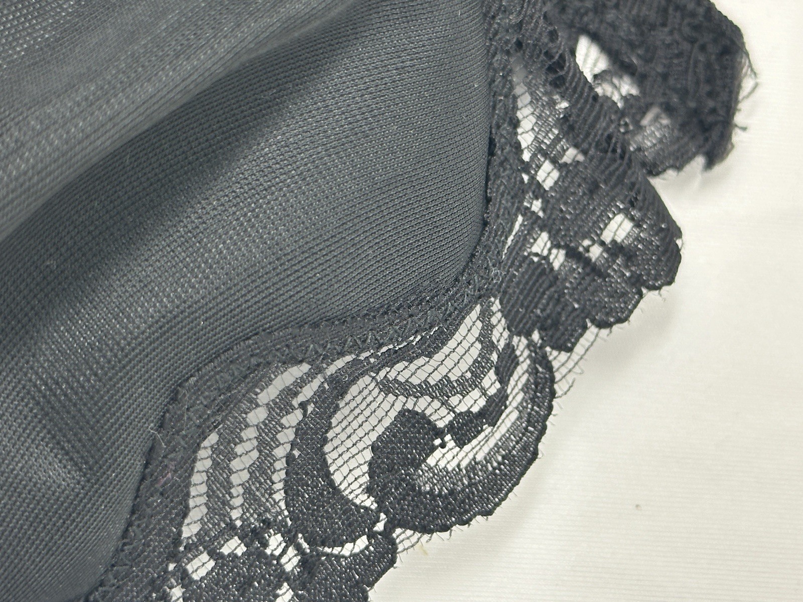 Vintage Strapless Underwire Bra Gelmart 36C ~ Black Lace Seamless NWT NOS #C150
