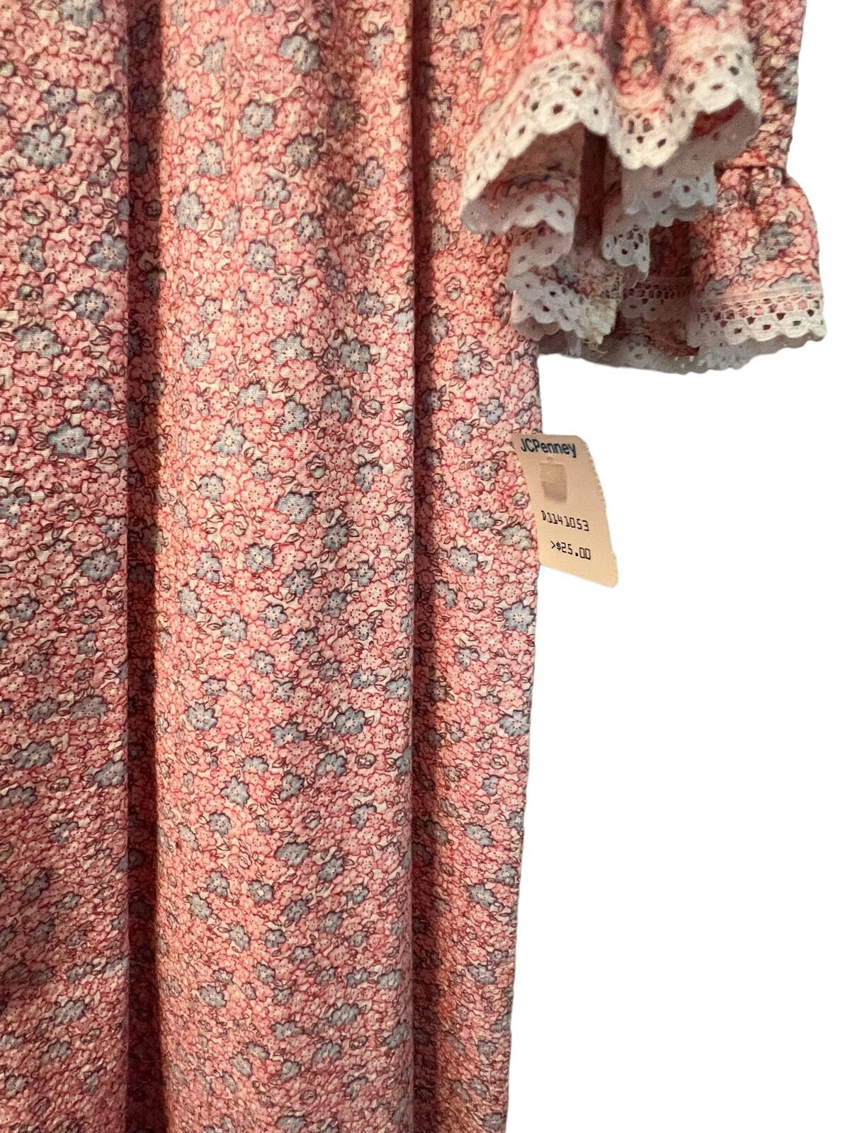VTG Women’s JC Penney Robe Sz Medium Loungewear Gown House Coat Dress Mumu NWT