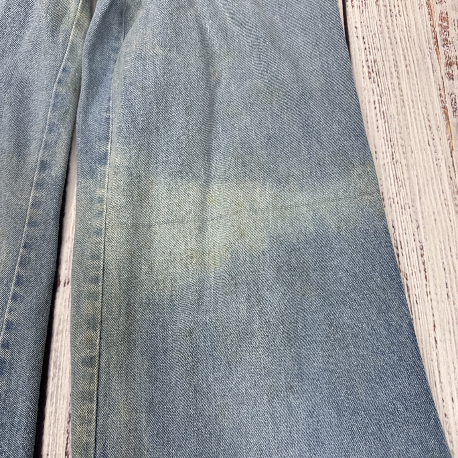 VTG 70’s Texson Bell Bottoms Flared Jeans Women’s Sz 7-8(22×31) High Waist RARE!