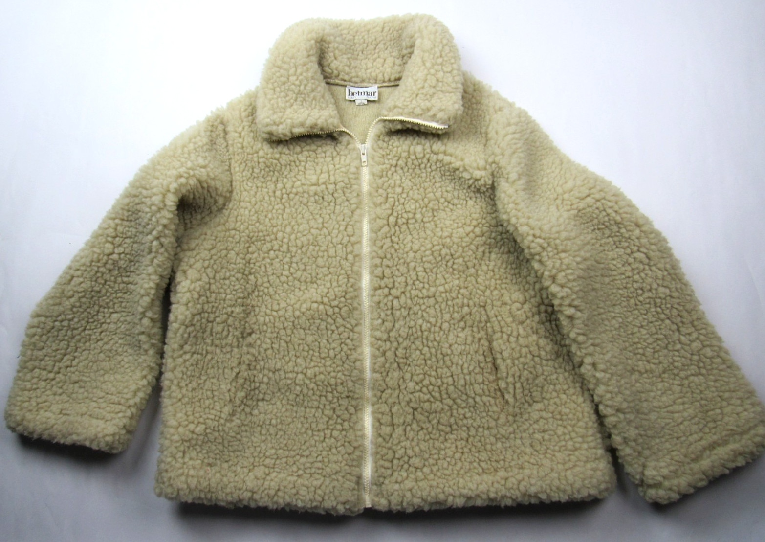 Vtg 70s 80s Betmar Deep Pile Fleece Jacket Womens L ? Outdoor USA Made Hiking