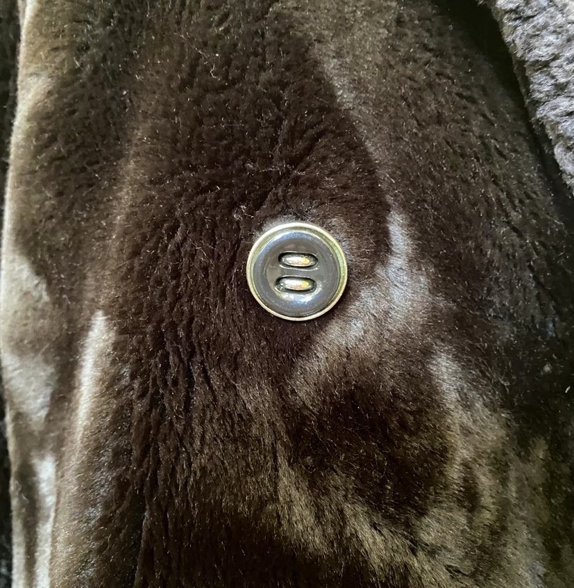 Vintage Borgana Styled By Sportowne Coat Jacket Union Made USA Brown Size 8 M